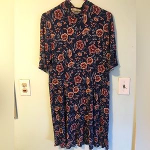 Floral pattern dress